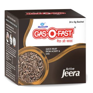 Gasofast Active Jeera Sachet Pack 24 N (5 g Each)