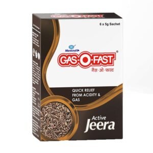 Gasofast Active Jeera Sachet Pack 6 N (5 g Each)